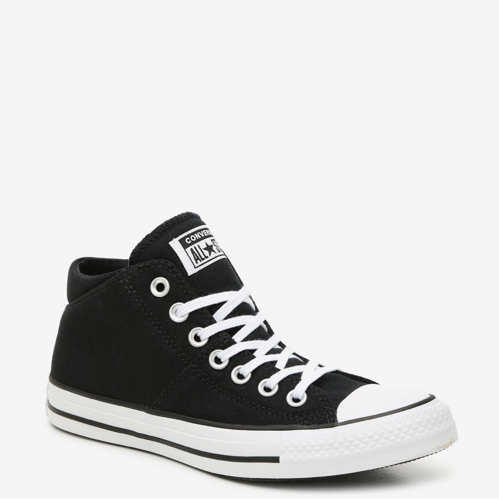 Converse Chuck Taylor All Star Madison Mid-Top Sneaker in Black